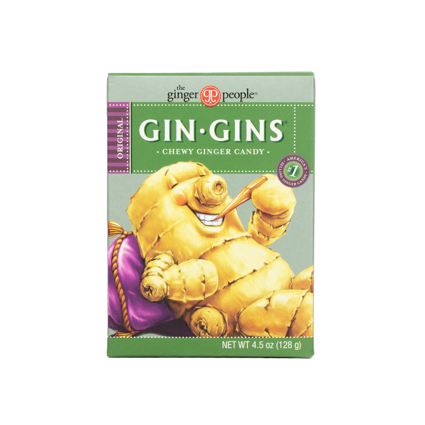 The Ginger People - Gin Gins Chewy Ginger Candy Travel Pack